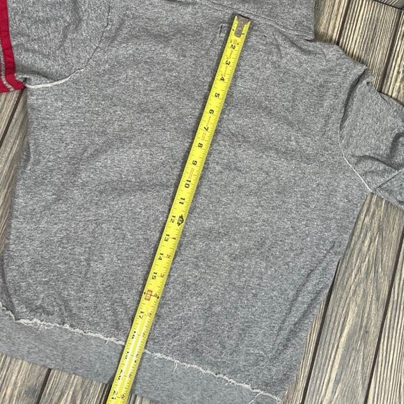 Colosseum IU Indiana Hoosiers Athletic Button Up Sweatshirt Cardigan M Varsity - Picture 8 of 8